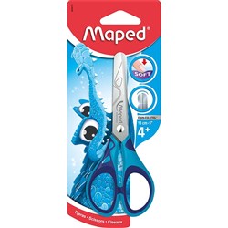 Maped Pulse Scissors 130mm Blunt Tip Soft Handle Assorted Colours