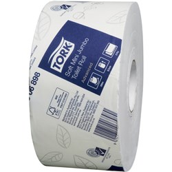 Tork T2 Advanced Mini Jumbo Toilet Paper Roll 200m Pack of 12