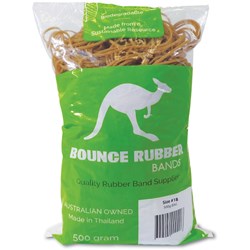 Bounce Rubber Bands Size 18 Bag 500gm