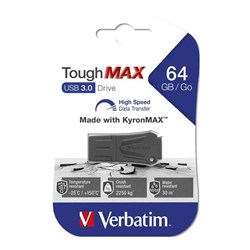 Verbatim ToughMax USB Drive 3.2 Gen 1 64GB Black