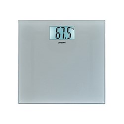 Propert Reflections Glass Digital Bathroom Scale Silver