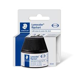 Staedtler Lumocolor 356B Flipchart Permanent Marker Refill Station Black