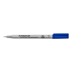 Staedtler 311 Lumocolor Non-Permanent Pen Superfine 0.4mm Blue