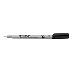 Staedtler 311 Lumocolor Non-Permanent Pen Superfine 0.4mm Black