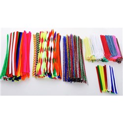 Jasart Pipe Cleaners Cotton 15cm Assorted Pack of 1000