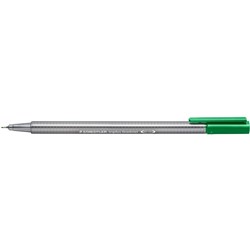 Staedtler 334 Triplus Fineliners 0.3mm Green Pack of 10