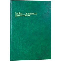 Collins Analysis 61 Series A4 18 Money Column Green