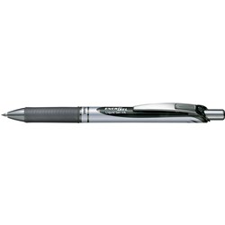 Pentel BL77 Energel XM Gel Pen Retractable Fine 0.7mm Black