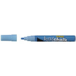 Texta Liquid Chalk Marker Wet Wipe Bullet 4.5mm Blue