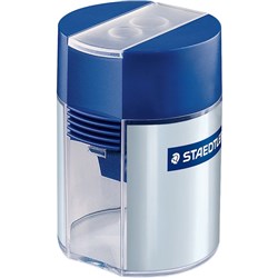 Staedtler Tub Sharpener Double Hole Blue